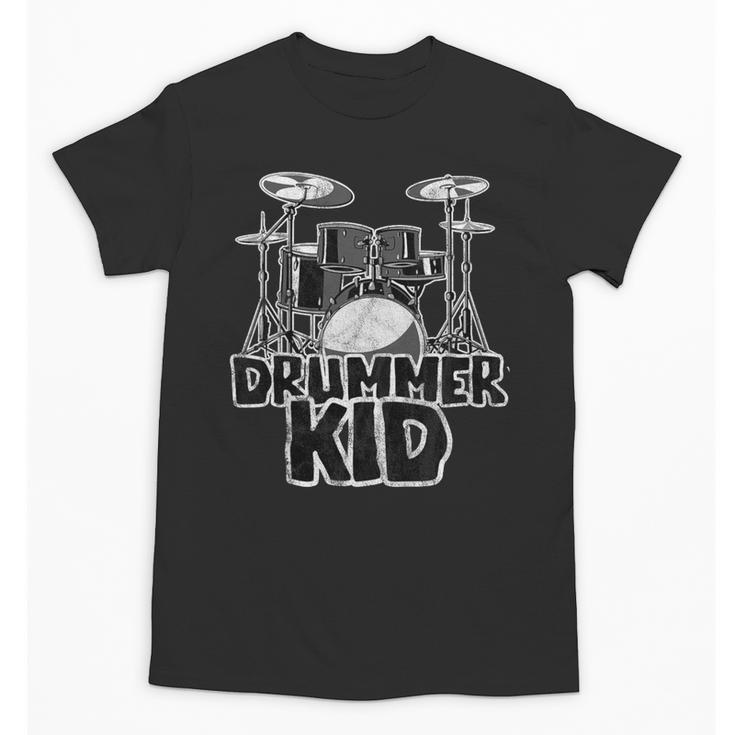 Little Drummer Awesome Drum Kit For Young Musicians Unisex T-Shirt