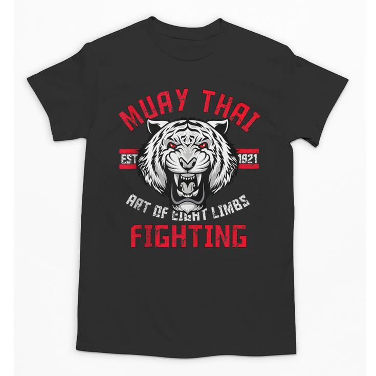 Muay Thai Art Of Eight Limbs Thai Boxing Mixed Martial Art Unisex T-Shirt