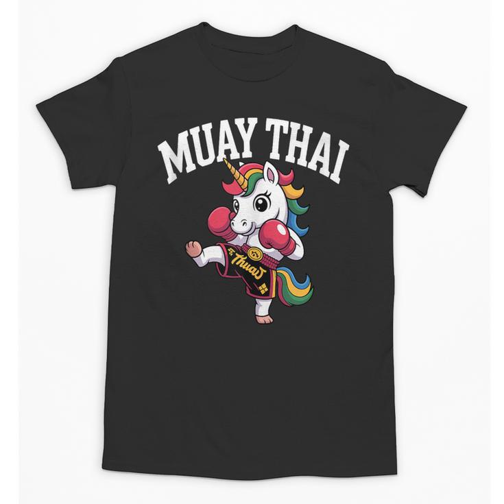 Muay Thai Art For Girls Kids Women Mixed Martial Arts Unisex T-Shirt