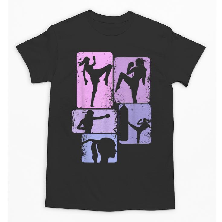 Muay Thai Thai Boxes Girls Kids Women Unisex T-Shirt