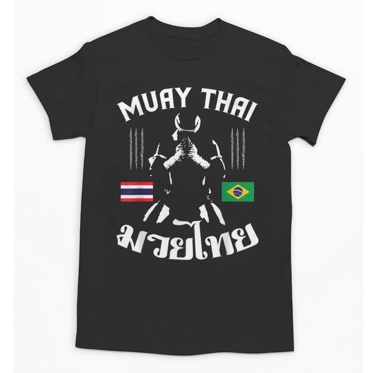 Muay Thai Brazil Brazilian Martial Arts Thai Unisex T-Shirt