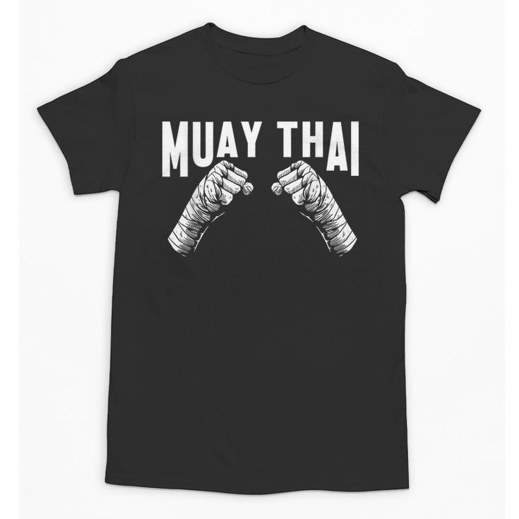 Muay Thai Fighter Fists MMA Club Martial Arts Fighting Coach Unisex T-Shirt