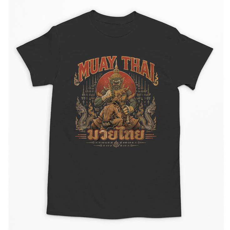 Muay Thai Life Vintage Thai Boxing Nak Muay Thai Giant Unisex T-Shirt