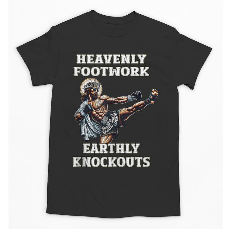 Muay Thai Lord Jesus Kickboxing Christian Unisex T-Shirt