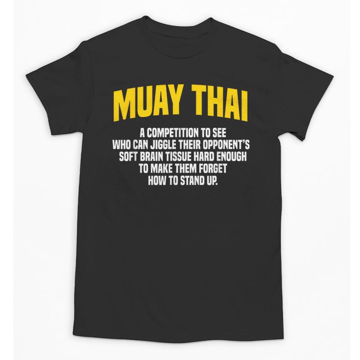 Muay Thai Martial Arts Combat Sports Unisex T-Shirt