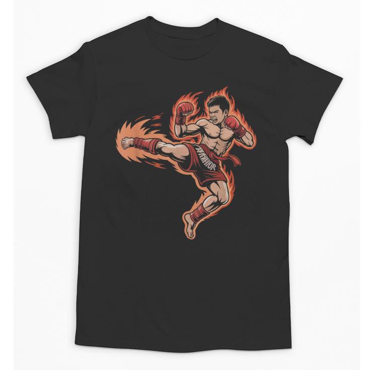 Muay Thai Mongkol Headband Minimal Clean Art Fighter Unisex T-Shirt