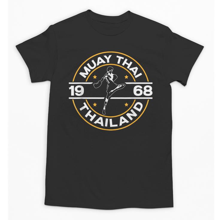Muay Thai Thailand Fighter Fighting Combat 1969 Thai Boxing Unisex T-Shirt