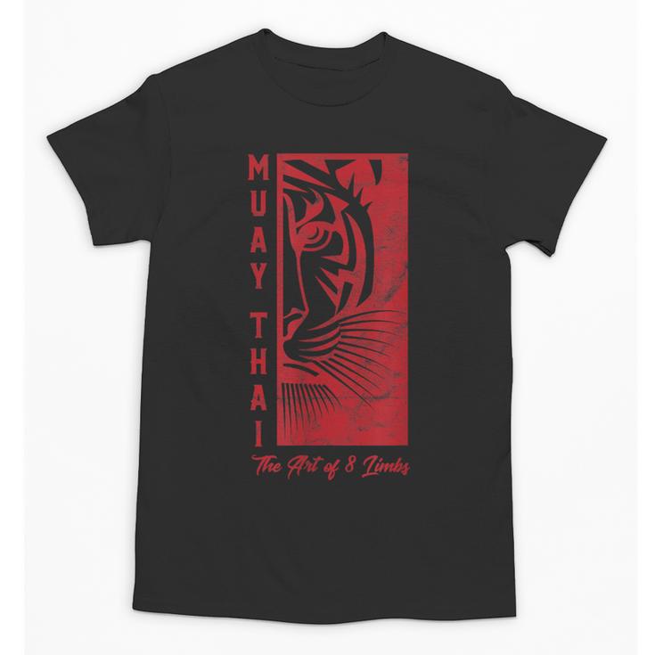 Muay Thai Tiger Art Of 8 Limbs Kickboxing Shirt Unisex T-Shirt