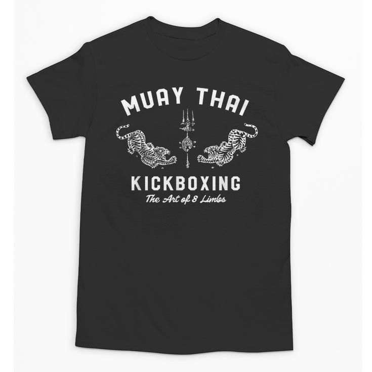 Muay Thai Twin Tigers MMA Warrior Fight Shirt Unisex T-Shirt