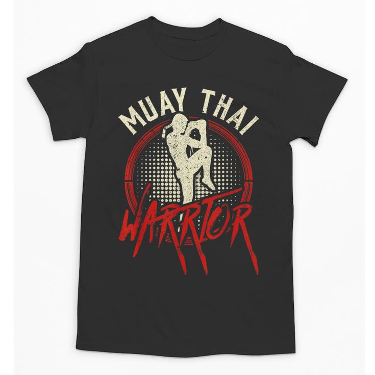 Muay Thai Warrior Fighter Boxing Martial Arts Hobby Unisex T-Shirt
