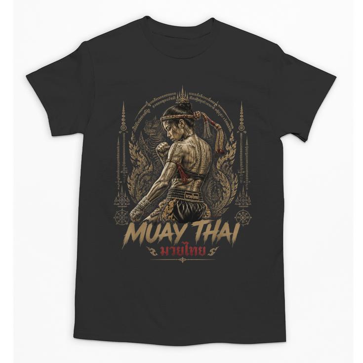 Old School Muay Thai Student Thai Boxing Fighter Unisex T-Shirt