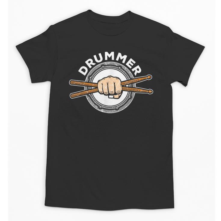 Percussion Drum Sticks Drummer Quote Drum Kit T-Shirt Unisex T-Shirt