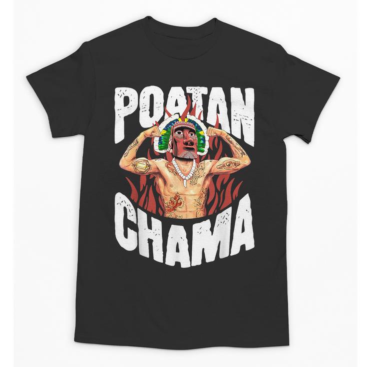 POATAN CHAMA MMA Fan JJB Boxing Muay Thai Kickboxing Unisex T-Shirt