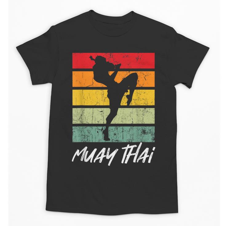 Retro Muay Thai Vintage MMA Martial Arts Thailand Boxing Unisex T-Shirt