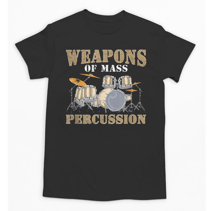 Rock Band Musical Instrument Drum Kit Unisex T-Shirt