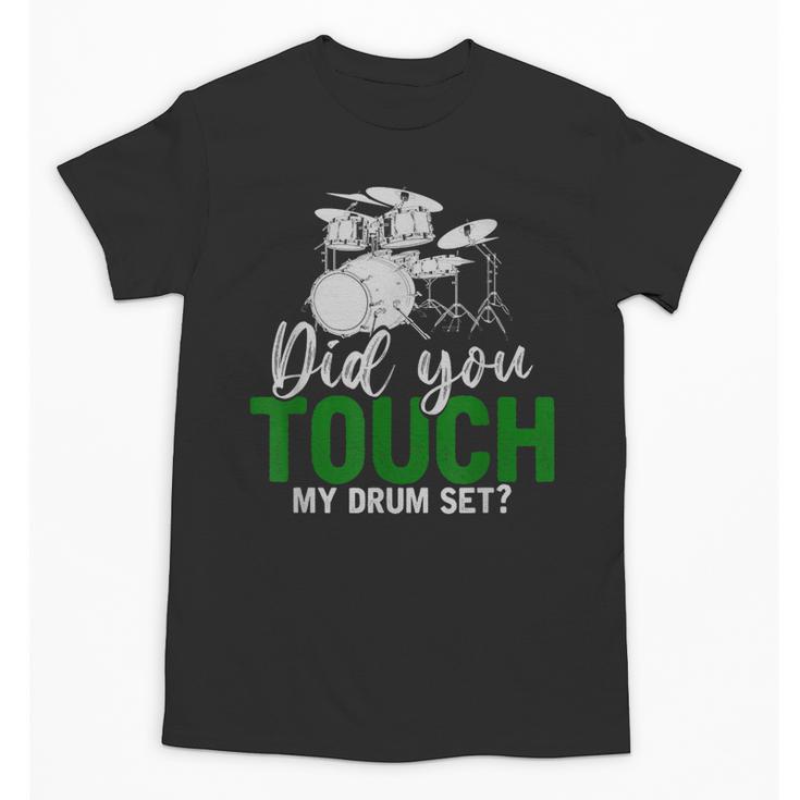 Rock Musical Instrument Band Drummer Drum Kit Unisex T-Shirt