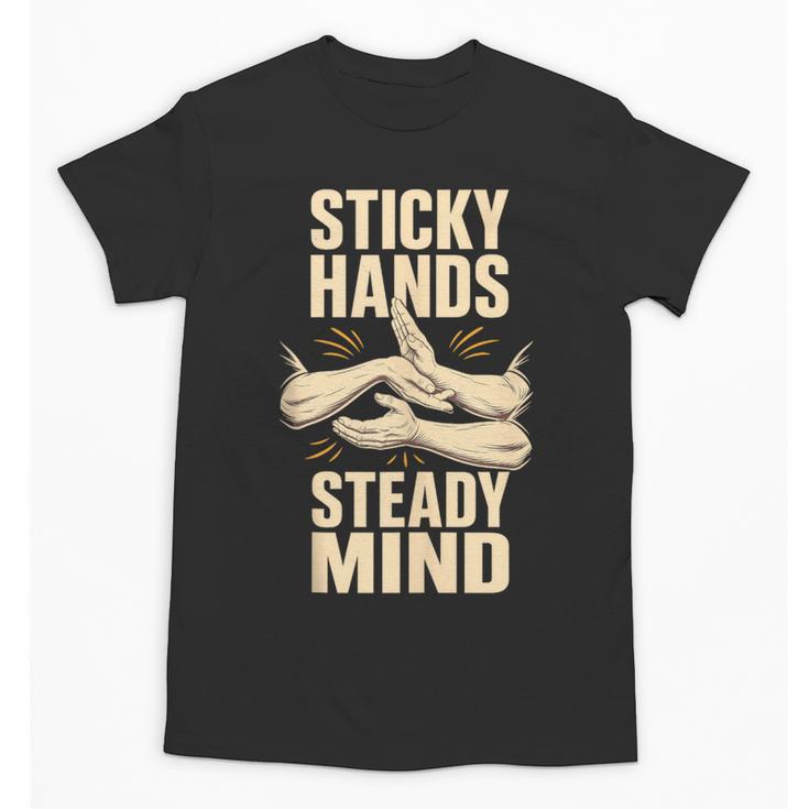 Sticky Hands Steady Mind Muay Thai Boxing Sleeveless Unisex T-Shirt
