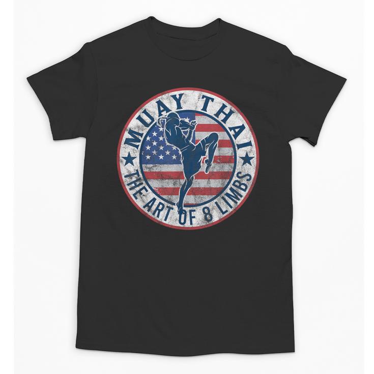 Vintage Muay Thai Karate Boxing Mixed Martial Arts Unisex T-Shirt