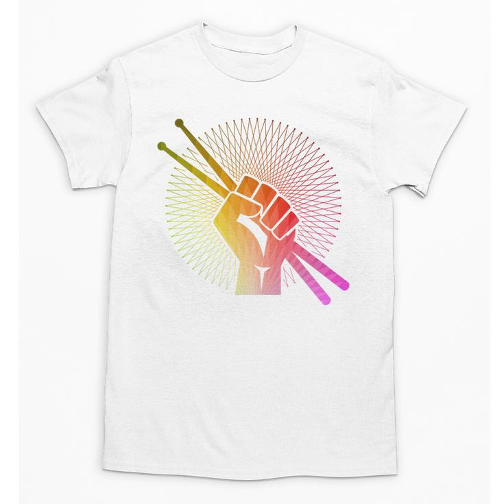 Drummer Drumsticks Fist Drum Kit Sweatshirt Unisex T-Shirt