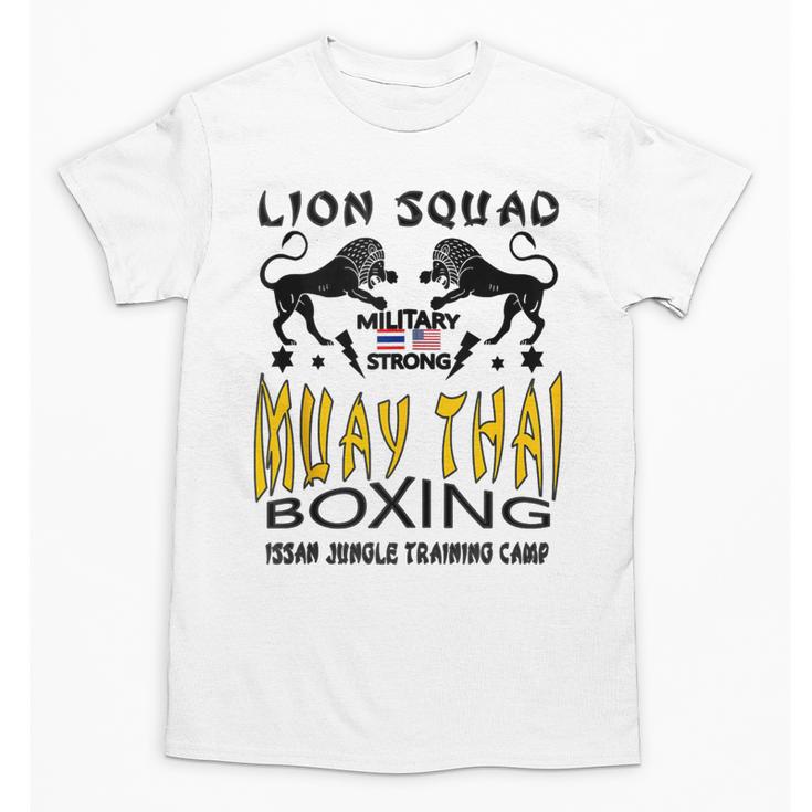 LION SQUAD THAILAND KICKBOXING MUAY THAI MMA TRAINING Unisex T-Shirt