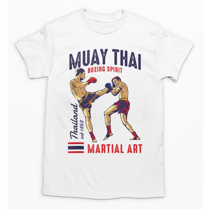 Muay Thai Boxing Spirit Martial Art Unisex T-Shirt