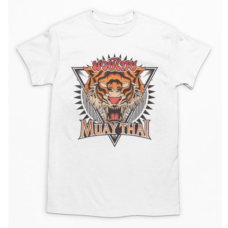 Tigar Muay Thai MMA Vintage Kickboxing Training Unisex T-Shirt