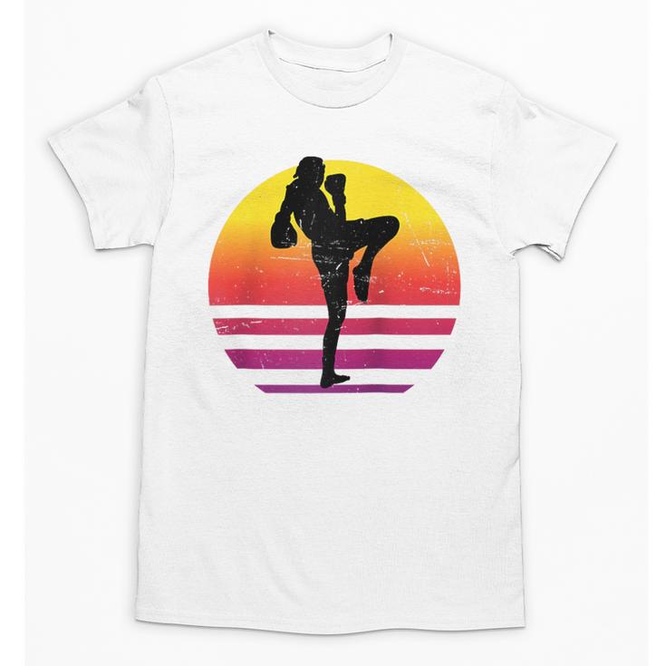 Women's Thai Boxer Thai Boxing Muay Thai Raglan Baseball Tee Unisex T-Shirt
