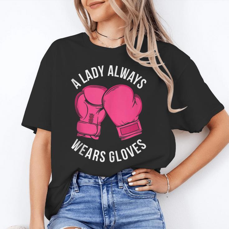 Boxing Gloves Muay Thai Women Girls Muay Thai Unisex T-Shirt Boxing Gloves Muay Thai Women Girls Muay Thai Unisex T-Shirt
