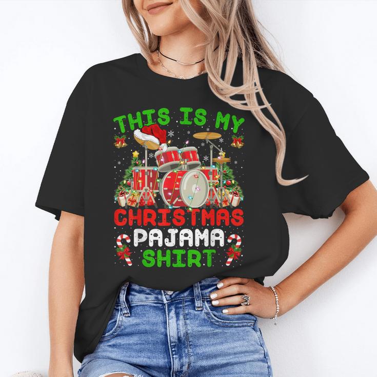 This Is My Christmas Pajama Shirt Drum Kit Christmas Unisex T-Shirt This Is My Christmas Pajama Shirt Drum Kit Christmas Unisex T-Shirt