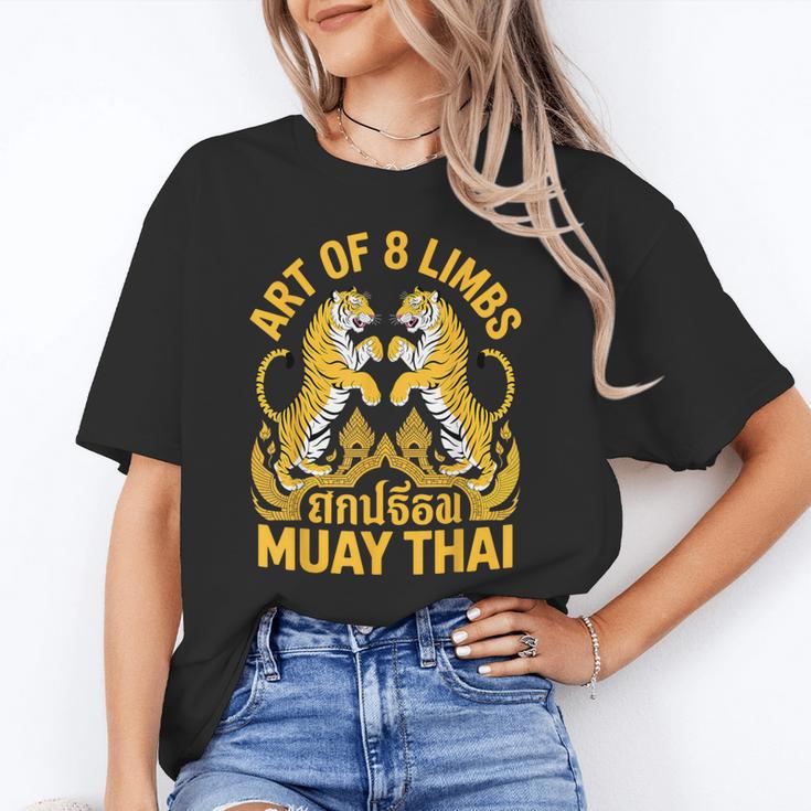 Cute Muay Thai Art For Men Women Kids Muay Thai Lovers Unisex T-Shirt
