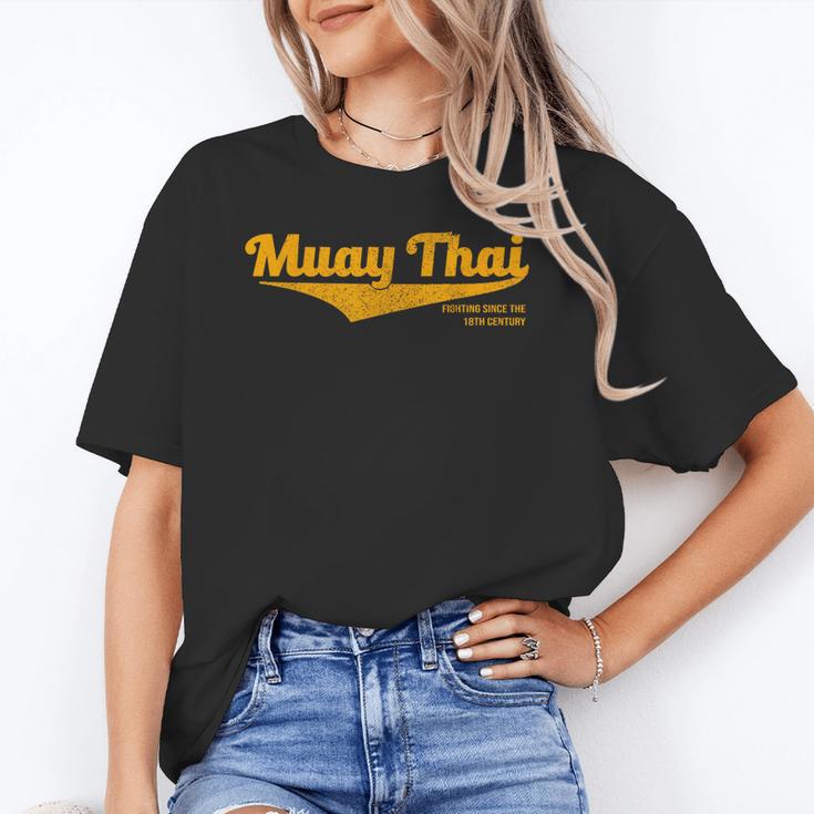 Distressed Muay Thai Kickboxing MMA BJJ Thailand T-Shirt Unisex T-Shirt