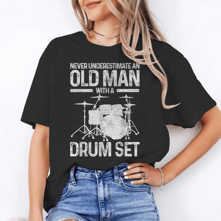 Drummer Drum Kit Vintage Drummer Unisex T-Shirt Drummer Drum Kit Vintage Drummer Unisex T-Shirt