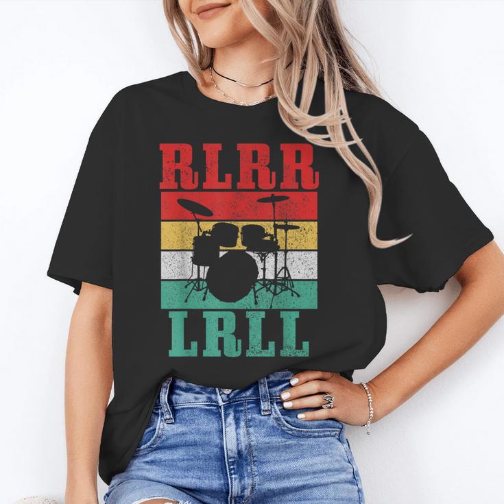 Drummer RLRR LRLL Vintage Drum Kit Unisex T-Shirt Drummer RLRR LRLL Vintage Drum Kit Unisex T-Shirt