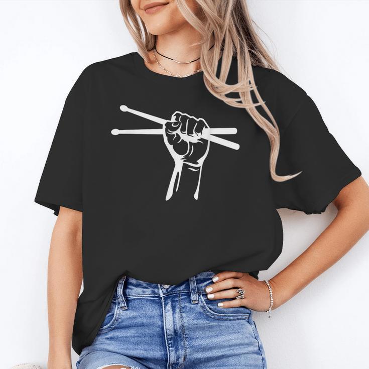 Drumsticks Hand Drum Kit Drummer Unisex T-Shirt Drumsticks Hand Drum Kit Drummer Unisex T-Shirt