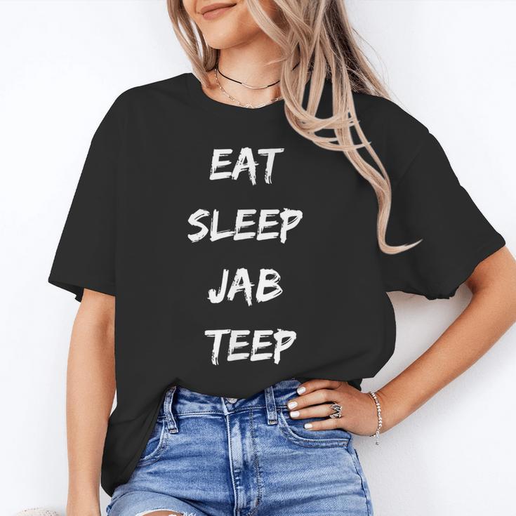 Eat Sleep Jab Teep Rep Muay Thai Unisex T-Shirt Eat Sleep Jab Teep Rep Muay Thai Unisex T-Shirt
