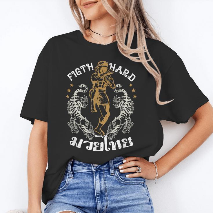 Fight Hard Traditional Fighter Muay Thai Unisex T-Shirt