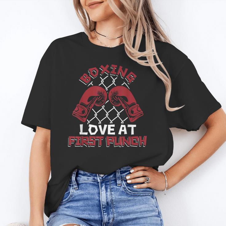Love At First Punch Professional Boxer Muay Thai Boxing Unisex T-Shirt