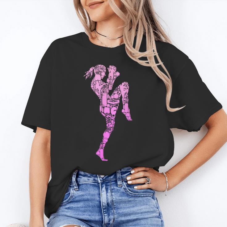 Muay Thai Thai Boxing Women Girls Children Unisex T-Shirt Muay Thai Thai Boxing Women Girls Children Unisex T-Shirt