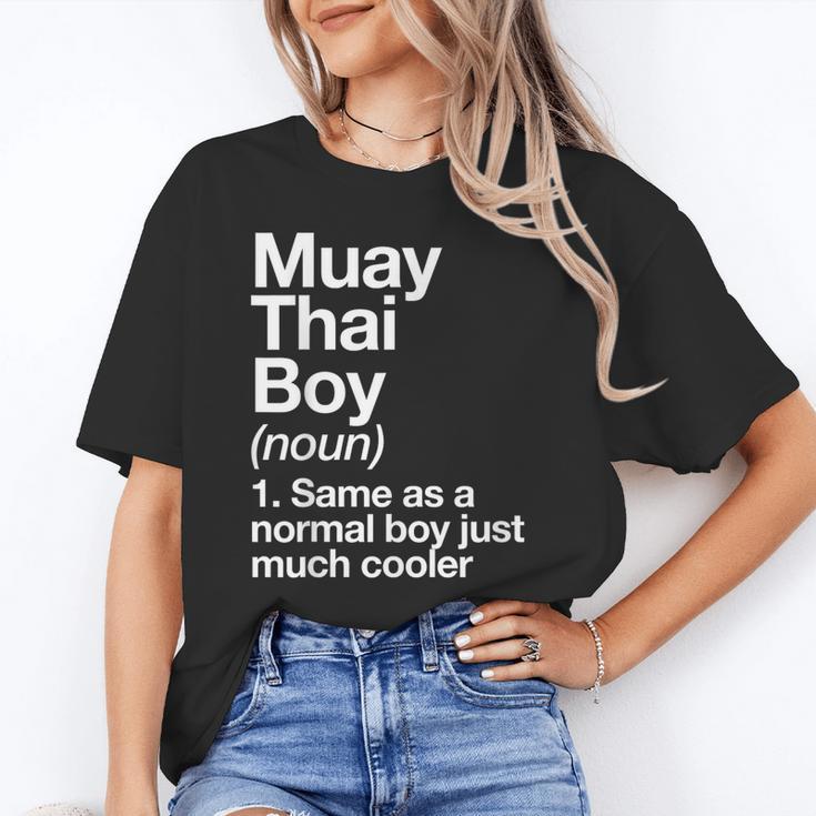 Muay Thai Boy Definition Martial Arts Sports Unisex T-Shirt Muay Thai Boy Definition Martial Arts Sports Unisex T-Shirt