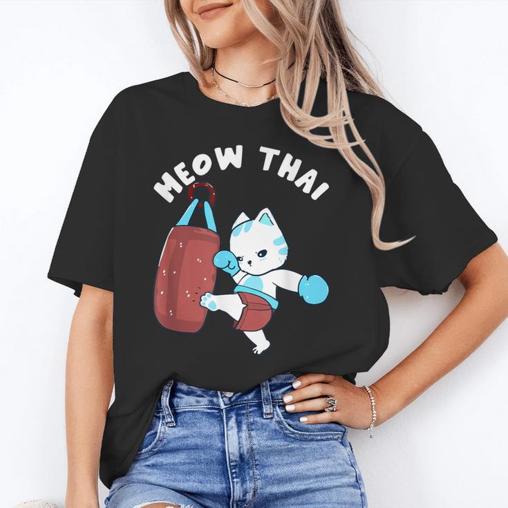 Muay Thai Cat Meow Thai Punch Bag Martial Arts Unisex T-Shirt Muay Thai Cat Meow Thai Punch Bag Martial Arts Unisex T-Shirt