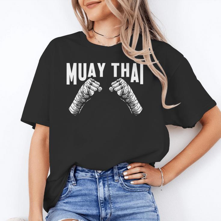 Muay Thai Fighter Fists MMA Club Martial Arts Fighting Coach Unisex T-Shirt