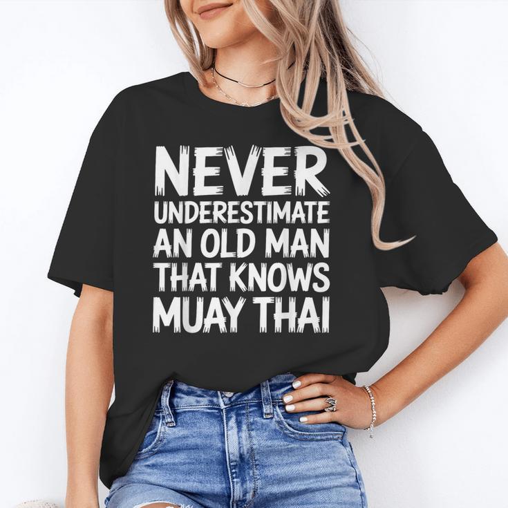 Muay Thai For Grandpa Men Mixed Martial Arts Unisex T-Shirt