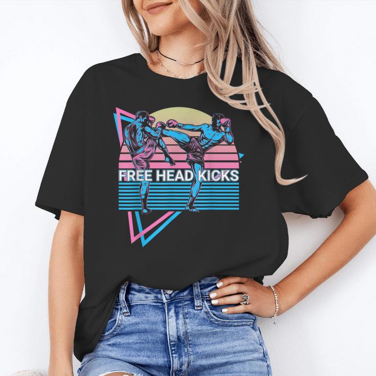 Muay Thai Kickboxing Retro Free Head Kicks Unisex T-Shirt Muay Thai Kickboxing Retro Free Head Kicks Unisex T-Shirt