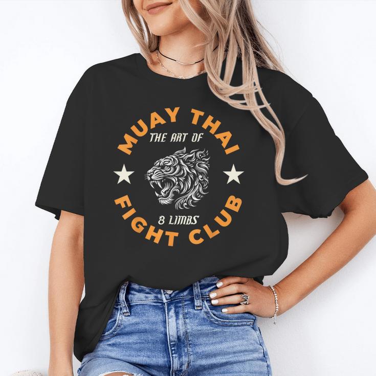 Muay Thai MMA Fight Tattoo Tiger Art Of 8 Limbs Kickboxing Unisex T-Shirt Muay Thai MMA Fight Tattoo Tiger Art Of 8 Limbs Kickboxing Unisex T-Shirt