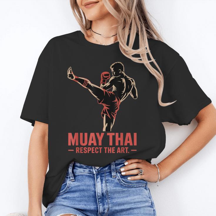 Muay Thai Respect The Art Martial Arts Kickboxing MMA Unisex T-Shirt Muay Thai Respect The Art Martial Arts Kickboxing MMA Unisex T-Shirt