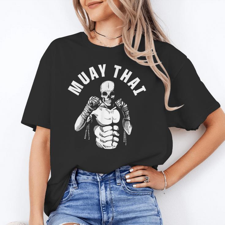Muay Thai Skeleton Fighter MMA Club Coach Martial Arts Fight Unisex T-Shirt Muay Thai Skeleton Fighter MMA Club Coach Martial Arts Fight Unisex T-Shirt