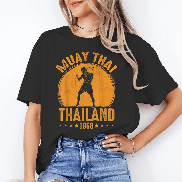 Muay Thai Thailand 1968 Slogan Sport Unisex T-Shirt Muay Thai Thailand 1968 Slogan Sport Unisex T-Shirt