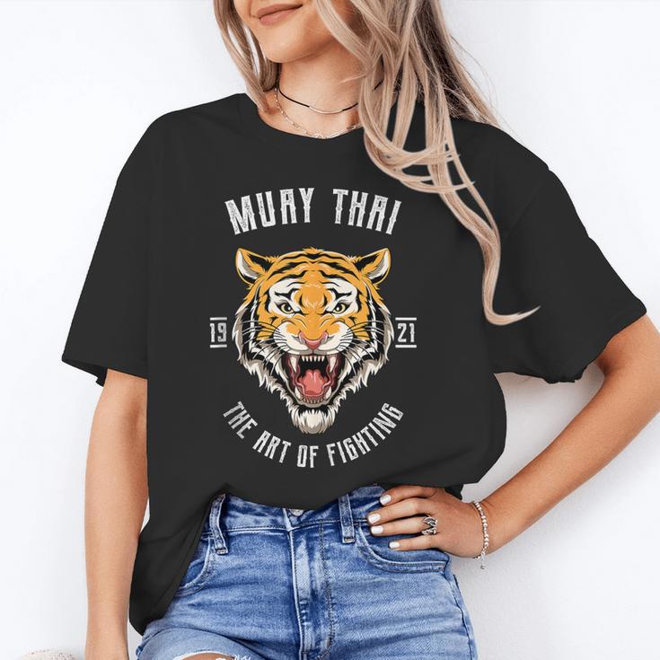 Muay Thai Tiger Thai Boxing Unisex T-Shirt