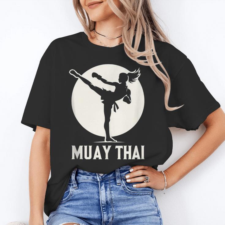 Muay Thai Woman Image Unisex T-Shirt Muay Thai Woman Image Unisex T-Shirt