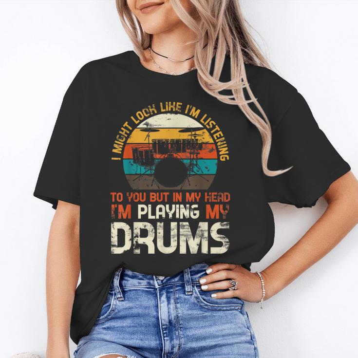 Musician Drummer Music Lover Drum Kit Unisex T-Shirt Musician Drummer Music Lover Drum Kit Unisex T-Shirt